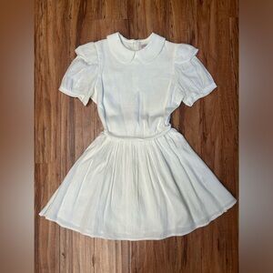 L'ecole des Femmes White babydoll 2.0 dress S